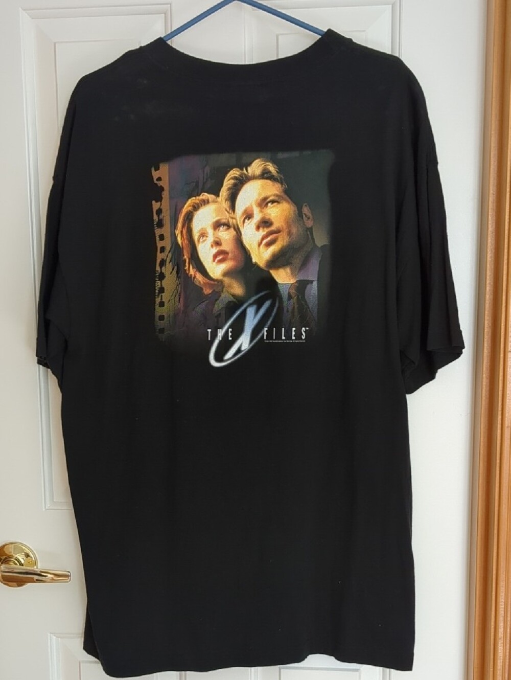 The X Files 1998 Fight The Future Vintage Black Graphic Tee